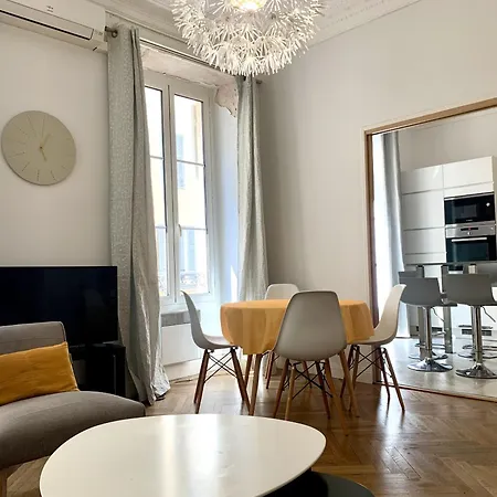 Riviera - 2 Minutes De La - Exceptionnel 2 Ac - Balcon Meyerbeer 1 Apartment Nice